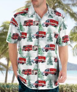 Wisconsin Milwaukee Fire Department Christmas Hawaiian Shirt Men Women Beach Shirt Product Photo 3