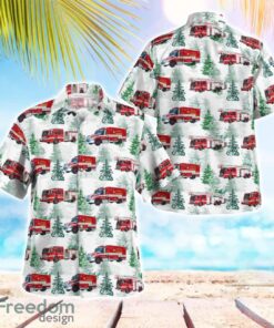Wisconsin Milwaukee Fire Department Christmas Hawaiian Shirt Men Women Beach Shirt Product Photo 1