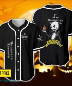 Woodford Reserve Jack Skellington Nightmare Baseball Jersey Shirt Halloween Gift For Drink Lovers