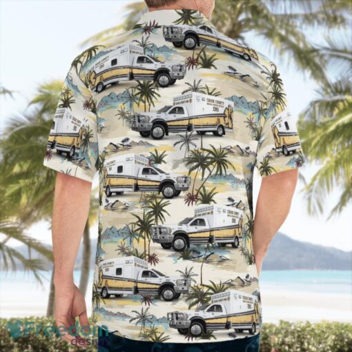 Wyoming Crook County EMS Hawaiian Shirt Summer Beach Gift Product Photo 2