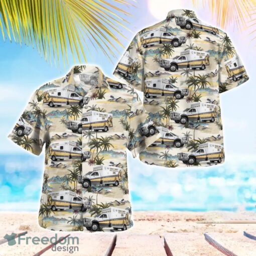 Wyoming Crook County EMS Hawaiian Shirt Summer Beach Gift Product Photo 1