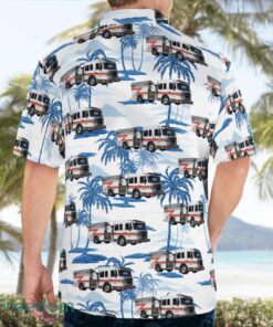 Yakima, Yakima County, Washington, Yakima Fire Department Tropical 3D Hawaiian Shirt Gift For Summer Product Photo 2