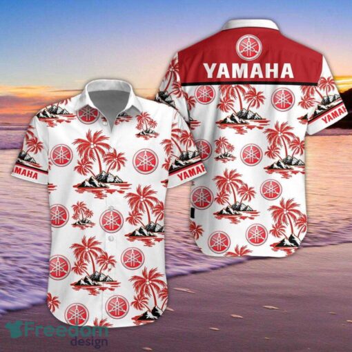 YAMAHA Hawaiian Shirt And Shorts Beach Lover Gift Hawaii Shirt For Men And Women Product Photo 1