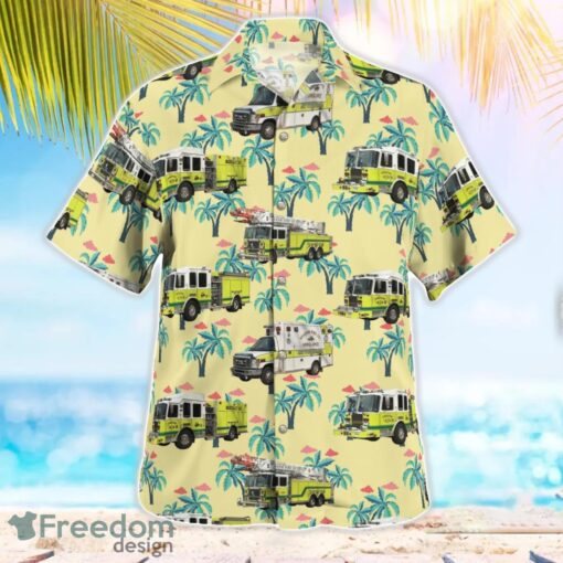 Yeadon, Delaware County, Pennsylvania, Yeadon Fire Company Hawaiian Shirt Men Women Beach Shirt Product Photo 3