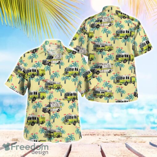 Yeadon, Delaware County, Pennsylvania, Yeadon Fire Company Hawaiian Shirt Men Women Beach Shirt Product Photo 1