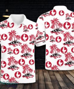 Zaxby’s 3D Polo Shirt Coconut Tree Pattern For Men Women