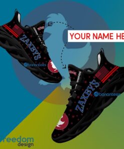 ZAXBY’S Running Sneaker Artistry Custom Name Gift Max Soul Shoes USA Flag Star New For Fans ZAXBY’S Running Sneaker Artistry Custom Name Gift Max Soul Shoes USA Flag Star New For Fans