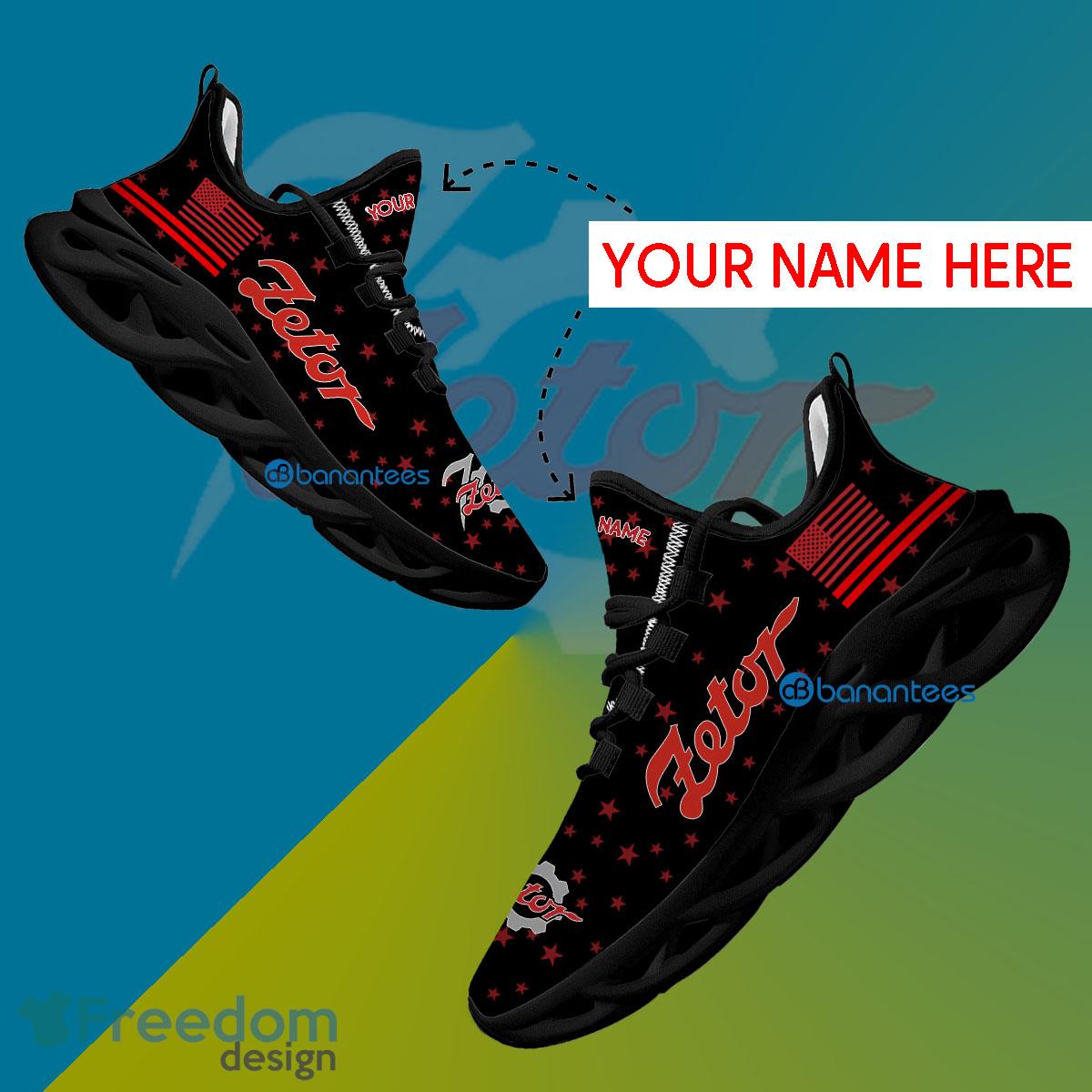 Zetor Tractor Sport Sneaker Pop Custom Name Gift Max Soul Shoes USA Flag Star New For Fans image Zetor Tractor Sport Sneaker Pop Custom Name Gift Max Soul Shoes USA Flag Star New For Fans - Zetor Tractor Running Shoes New Trending Personalized Photo 1