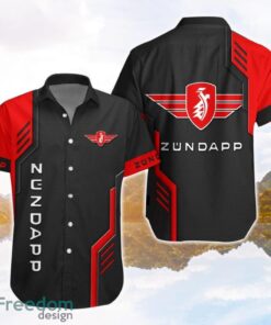 Zundapp Logo Red Black Hawaiian Shirt For Men And Women