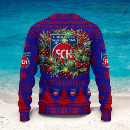 1. FC Heidenheim Christmas Ugly Sweater 3D Gift For Men And Women Product Photo 3