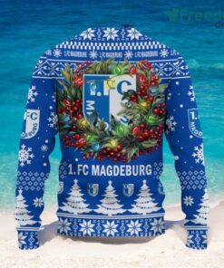 1. FC Magdeburg Christmas Ugly Sweater 3D Gift For Men And Women Product Photo 3