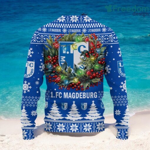 1. FC Magdeburg Christmas Ugly Sweater 3D Gift For Men And Women Product Photo 3