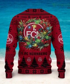 1. FC Nurnberg Christmas Ugly Sweater 3D Gift For Men And Women Product Photo 3