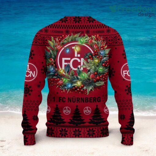 1. FC Nurnberg Christmas Ugly Sweater 3D Gift For Men And Women Product Photo 3