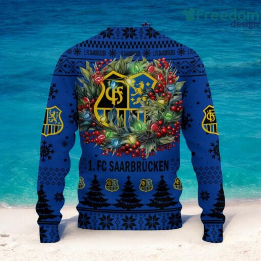 1. FC Saarbrucken Christmas Ugly Sweater 3D Gift For Men And Women Product Photo 3