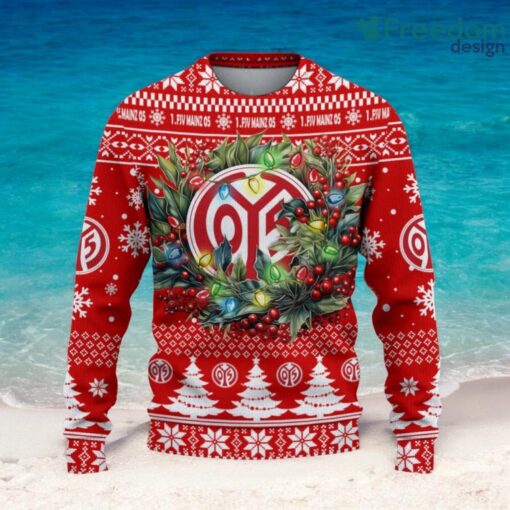 1. FSV Mainz 05 Christmas Ugly Sweater 3D Gift For Men And Women Product Photo 2