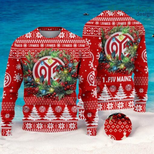 1. FSV Mainz 05 Christmas Ugly Sweater 3D Gift For Men And Women Product Photo 1