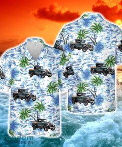 1928 Ford Model A Roadster Pickup Truck Hawaiian Shirt