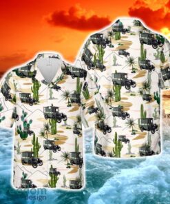 1929 Ford Model A Postal Truck Hawaiian Shirt
