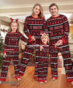 1D One Direction Band Ugly Christmas Pajamas Set Gift For Family