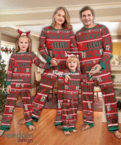 7 Eleven Ugly Christmas Pajamas Set Men Women Children
