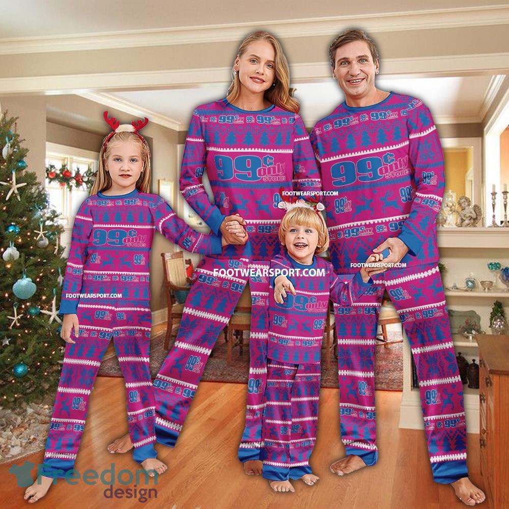 99 Cents Only Stores Ugly Christmas Pajamas Set Family image 99 Cents Only Stores Ugly Christmas Pajamas Set Family - 99 Cents Only Stores Ugly Christmas Pajamas Set Family