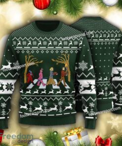 A Christmas Story Road Men’s Knitted Christmas Sweater AOP