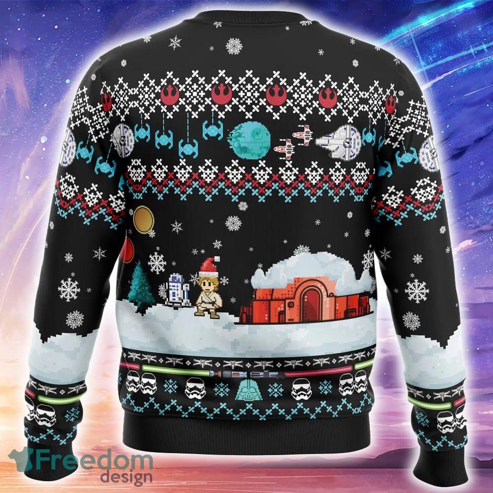 A New Christmas Star Wars Ugly Christmas 3D Sweater Trending Holidays For Men Women Fans image A New Christmas Star Wars Ugly Christmas 3D Sweater Trending Holidays For Men Women Fans - A New Christmas Star Wars Ugly Christmas Sweater_2