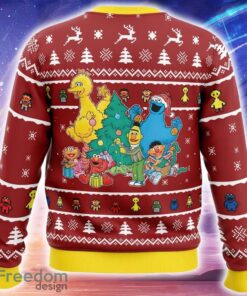 A Sesame Street Christmas Sesame Street Ugly Christmas Sweater Trending Holidays For Men Women Fans - A Sesame Street Christmas Sesame Street Ugly Christmas Sweater_2