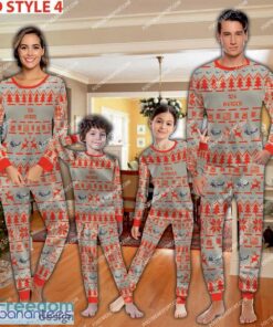 A26 Invader Aircraft Pajamas Set Gift For Family Christmas image A26 Invader Aircraft Pajamas Set Gift For Family Christmas - A26 Invader Aircraft Pajamas Set Family Photo Red