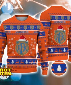 Aalesunds Fotballklubb 3D Ugly Christmas  Sweater For Men And Women Sport Fans