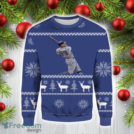 Aaron Judge 99 Yankees Christmas Gift Ugly Christmas Sweater For Men And Women Product Photo 1