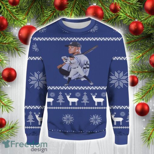 Aaron Judge Basketball Yankees Christmas Gift Ugly Christmas Sweater For Men And Women Product Photo 1