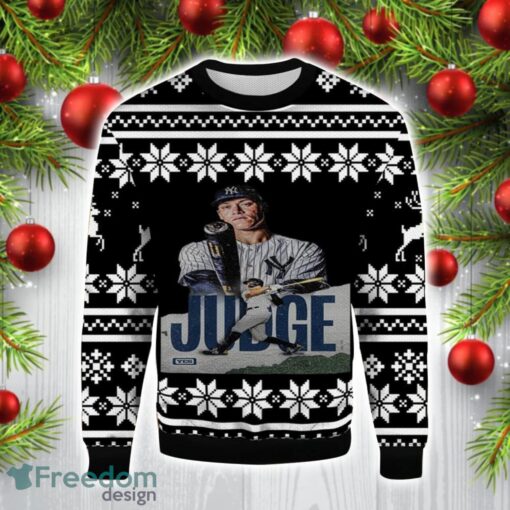 Aaron Judge Yankees Christmas Gift Ugly Christmas Sweater For Men And Women Product Photo 1