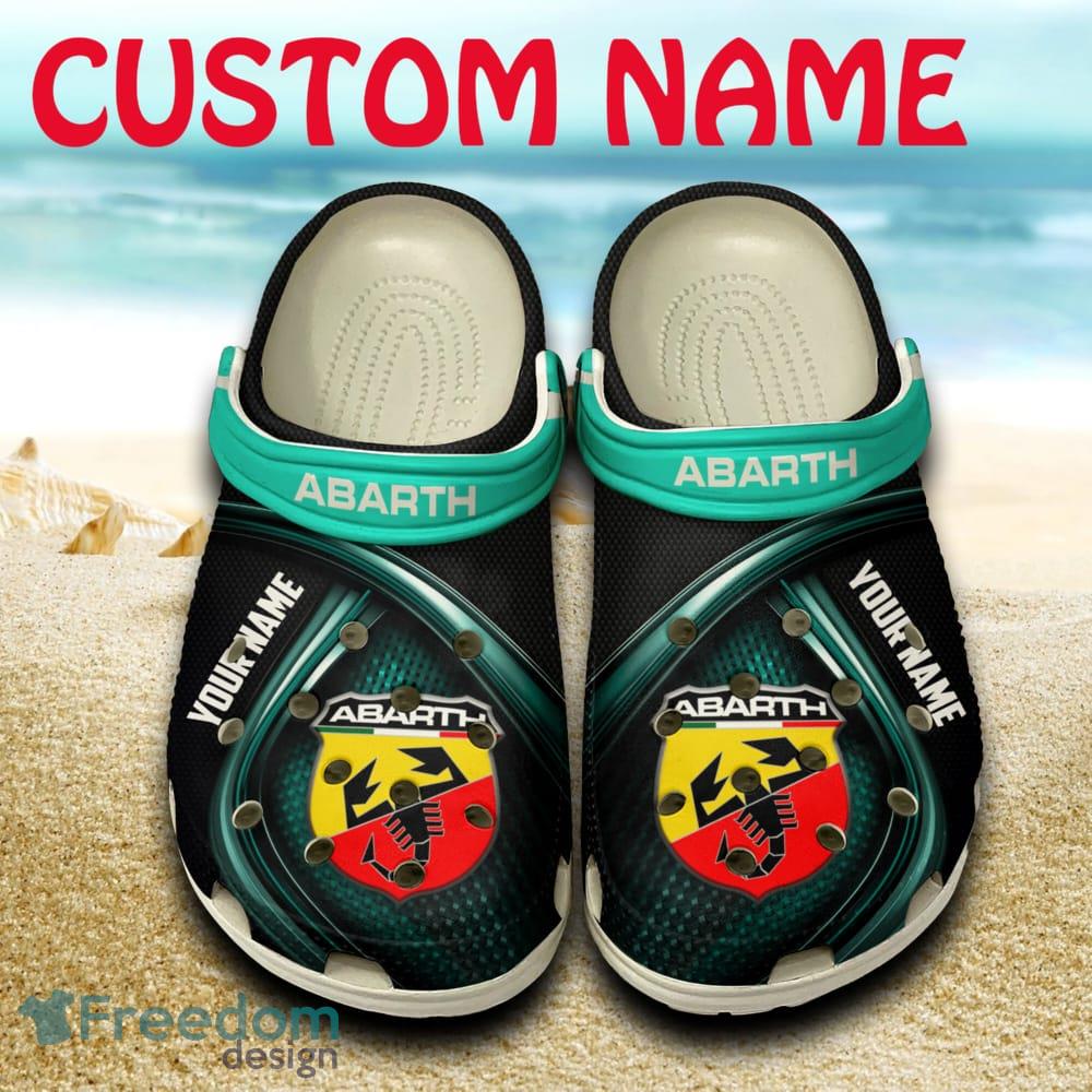 Abarth Clog Shoes Car Full Print For Fans Custom Name Gift Men Women image Abarth Clog Shoes Car Full Print For Fans Custom Name Gift Men Women - Abarth Clog Shoes Car Full Print For Fans Custom Name Gift Men Women