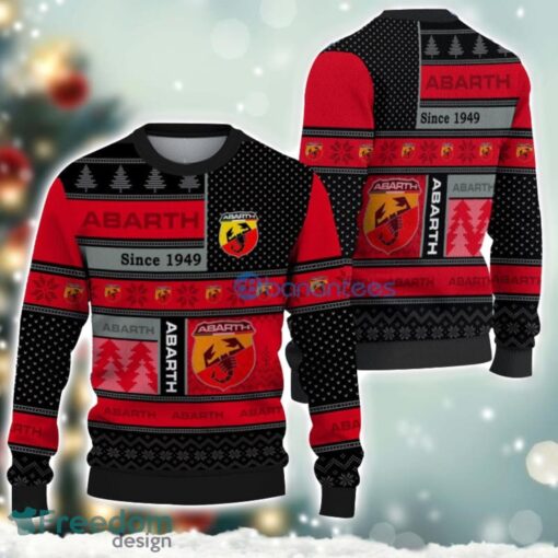 Abarth Logo Ugly Christmas Sweater For Fans Men And Women Christmas Gift Ideas Product Photo 1