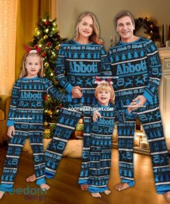 Abbott Pajamas Set Ugly Christmas Gift Family