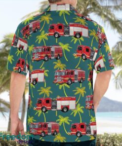 Aberdeen Fire Department Harford County, Maryland Summer Hawaiian Shirt Product Photo 2