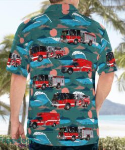 Abington, Plymouth County, Massachusetts, Abington Fire Department Aloha Hawaiian Shirt Beach Gift Shirt Product Photo 2