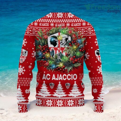 AC Ajaccio Christmas Ugly Sweater 3D Gift For Men And Women Product Photo 3