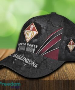 AC Bellinzona Hat Cap Gray 3D Full Print Custom Name For Fans Gift - AC Bellinzona 3D Hat Cap Gray_3