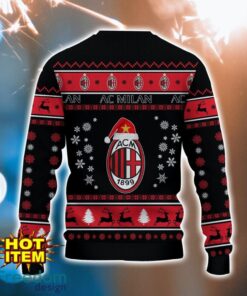 AC Milan 3D Ugly Christmas Sweater For Men And Women Sport Fans Product Photo 3