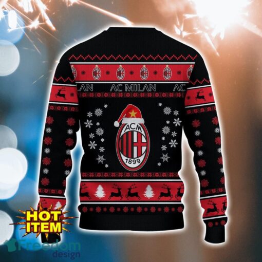 AC Milan 3D Ugly Christmas Sweater For Men And Women Sport Fans Product Photo 3