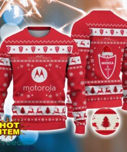 AC Monza 3D Ugly Christmas  Sweater For Men And Women Sport Fans