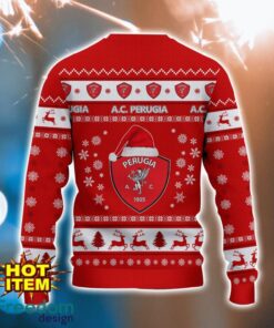 A.C. Perugia 3D Ugly Christmas Sweater For Men And Women Sport Fans Product Photo 3