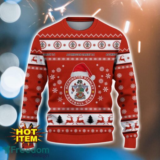 Accrington Stanley 3D Ugly Christmas Sweater For Men And Women Sport Fans Product Photo 2