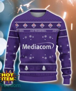 ACF Fiorentina 3D Ugly Christmas Sweater For Men And Women Sport Fans Product Photo 2