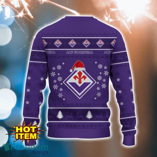 ACF Fiorentina 3D Ugly Christmas Sweater For Men And Women Sport Fans Product Photo 3