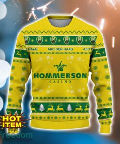 ADO Den Haag 3D Ugly Christmas Sweater For Men And Women Sport Fans Product Photo 2