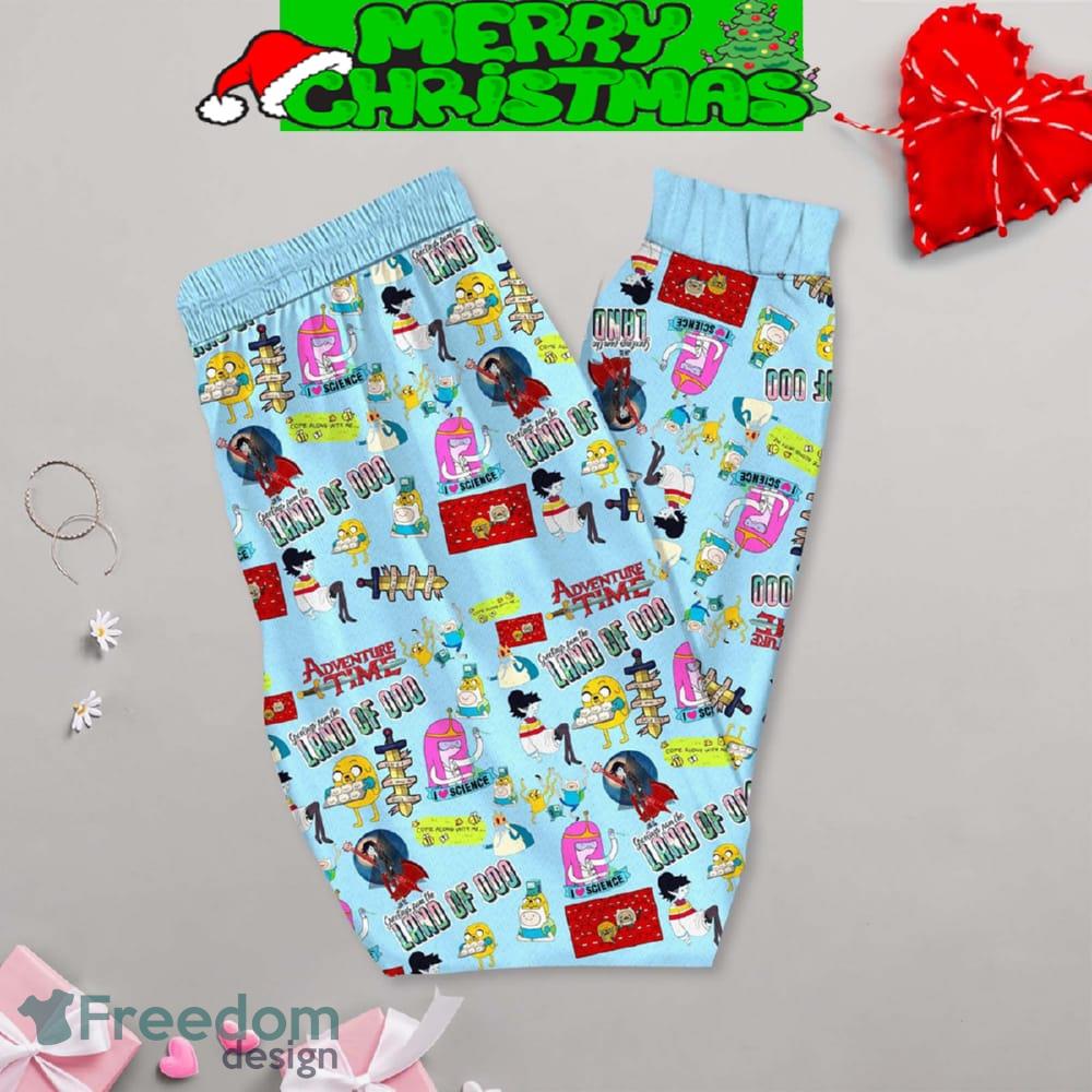 Adventure Time Cup Of Tea Fleece Pajamas Set Gift Family image Adventure Time Cup Of Tea Fleece Pajamas Set Gift Family - Adventure Time Cup Of Tea Fleece Pajamas Set-2